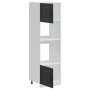 Armarios para horno 2 uds Lucca negra madera de ingeniería de , Armarios de cocina - Ref: Foro24-3315032, Precio: 234,85 €, D...