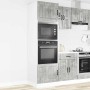 Armarios para horno 2uds Kalmar gris hormigón madera ingeniería de , Armarios de cocina - Ref: Foro24-3315045, Precio: 197,63...