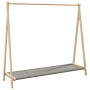 Perchero con estantes bambú 106x34x102 cm de , Organizadores de vestidores y perchas de barra - Ref: Foro24-4008906, Precio: ...