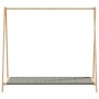 Perchero con estantes bambú 106x34x102 cm de , Organizadores de vestidores y perchas de barra - Ref: Foro24-4008906, Precio: ...