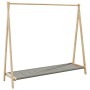 Perchero con estantes bambú 106x34x102 cm de , Organizadores de vestidores y perchas de barra - Ref: Foro24-4008906, Precio: ...