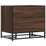 Banco zapatero madera de ingeniería roble marrón 60x40x53,5 cm de , Bancos para recibidores y almacenamiento - Ref: Foro24-84...