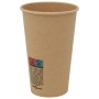 Tazas de café de papel 1000 uds 16oz 400ml marrón de , Vasos desechables - Ref: Foro24-4102797, Precio: 91,68 €, Descuento: %