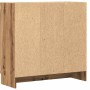 Armario libros madera ingeniería roble artisan 82,5x30,5x80 cm de , Librerías y estanterías - Ref: Foro24-856147, Precio: 70,...