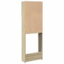Armario de lavadora madera color roble sonoma 64x25,5x190 cm de , Accesorios para lavadoras y secadoras - Ref: Foro24-849600,...