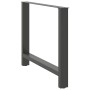 Patas de mesa de centro antracita 2 uds 100x(72-73) cm acero de , Patas para mesas - Ref: Foro24-4013322, Precio: 110,72 €, D...