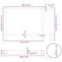 Patas de mesa de centro antracita 2 uds 100x(72-73) cm acero de , Patas para mesas - Ref: Foro24-4013322, Precio: 110,72 €, D...