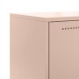 Aparador de acero rosa 68,5x38,5x107 cm de , Aparadores - Ref: Foro24-846507, Precio: 81,52 €, Descuento: %