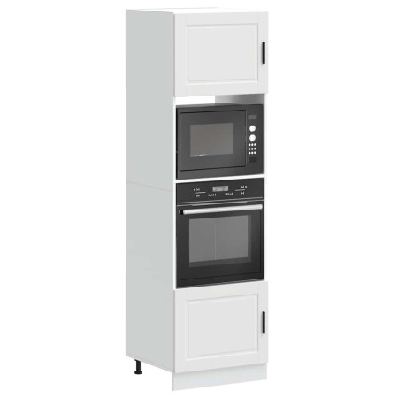 Armarios para horno 2 uds Porto blanco madera de ingeniería de , Armarios de cocina - Ref: Foro24-3315051, Precio: 275,40 €, ...