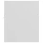 Armario para lavabo madera contrachapada blanco 80x38,5x46 cm de vidaXL, Muebles de baño - Ref: Foro24-804656, Precio: 42,74 ...