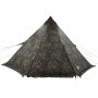 Tienda campaña familiar tipi 6 personas impermeable camuflaje de , Tiendas de campaña - Ref: Foro24-4009451, Precio: 233,63 €...
