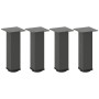 Patas para mesa de centro 4 uds acero antracita 30-32 cm de , Patas para mesas - Ref: Foro24-4012462, Precio: 64,32 €, Descue...
