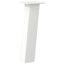 Patas para mesa de centro 4 uds acero blanco 30 cm de , Patas para mesas - Ref: Foro24-4012497, Precio: 59,83 €, Descuento: %
