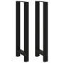 Patas de mesa de centro acero negro 2 uds 40x(110-111) cm de , Patas para mesas - Ref: Foro24-4013348, Precio: 130,45 €, Desc...