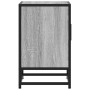 Mesita noche madera de ingeniería gris sonoma 40x31x50 cm metal de , Mesitas de noche - Ref: Foro24-848715, Precio: 38,47 €, ...