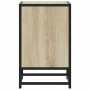 Mesita de noche madera ingeniería roble sonoma 40x31x50cm metal de , Mesitas de noche - Ref: Foro24-848701, Precio: 35,68 €, ...