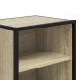 Mesita de noche madera ingeniería roble sonoma 40x31x50cm metal de , Mesitas de noche - Ref: Foro24-848701, Precio: 35,68 €, ...