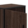 Mesita de noche madera ingeniería roble marrón 40x31x50cm metal de , Mesitas de noche - Ref: Foro24-848717, Precio: 37,97 €, ...