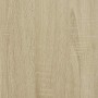Mesita noche madera ingeniería roble sonoma 40x34,5x60cm metal de , Mesitas de noche - Ref: Foro24-848720, Precio: 61,12 €, D...