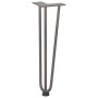 Patas mesa tipo horquilla 4 uds acero macizo acero natural 42cm de , Patas para mesas - Ref: Foro24-4012443, Precio: 51,70 €,...