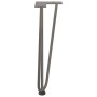 Patas mesa tipo horquilla 4 uds acero macizo acero natural 42cm de , Patas para mesas - Ref: Foro24-4012443, Precio: 51,70 €,...