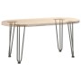 Patas mesa tipo horquilla 4 uds acero macizo acero natural 42cm de , Patas para mesas - Ref: Foro24-4012443, Precio: 51,70 €,...