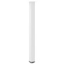 Patas para mesa de centro 4 uds acero blanco 110-112 cm de , Patas para mesas - Ref: Foro24-4012481, Precio: 117,19 €, Descue...