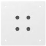 Patas para mesa de centro 4 uds acero blanco 110-112 cm de , Patas para mesas - Ref: Foro24-4012481, Precio: 117,19 €, Descue...