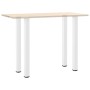 Patas para mesa de centro 4 uds acero blanco 110-112 cm de , Patas para mesas - Ref: Foro24-4012481, Precio: 117,19 €, Descue...