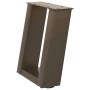 Patas de mesa centro forma U 2uds acero natural 30x(30-31) cm de , Patas para mesas - Ref: Foro24-4012739, Precio: 54,93 €, D...