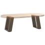 Patas de mesa centro forma U 2uds acero natural 30x(30-31) cm de , Patas para mesas - Ref: Foro24-4012739, Precio: 54,93 €, D...