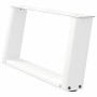 Patas de mesa de centro forma U 2uds acero blanco 70x(30-31) cm de , Patas para mesas - Ref: Foro24-4012753, Precio: 73,93 €,...