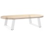 Patas de mesa de centro forma U 2uds acero blanco 70x(30-31) cm de , Patas para mesas - Ref: Foro24-4012753, Precio: 73,93 €,...