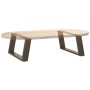 Patas de mesa centro forma U 2uds acero natural 60x(30-31) cm de , Patas para mesas - Ref: Foro24-4012751, Precio: 68,07 €, D...