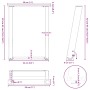 Patas para mesa de centro en forma de U 2 uds antracita acero de , Patas para mesas - Ref: Foro24-4012758, Precio: 59,02 €, D...