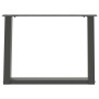 Patas para mesa de centro en forma de U 2 uds antracita acero de , Patas para mesas - Ref: Foro24-4012770, Precio: 74,05 €, D...