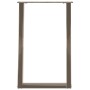 Patas para mesa comedor forma U 2uds acero natural 50x(72-73)cm de , Patas para mesas - Ref: Foro24-4012787, Precio: 82,97 €,...