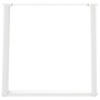 Patas para mesa de comedor en forma de U 2 uds acero blanco de , Patas para mesas - Ref: Foro24-4012793, Precio: 95,07 €, Des...