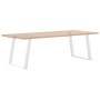 Patas para mesa de comedor en forma de U 2 uds acero blanco de , Patas para mesas - Ref: Foro24-4012793, Precio: 95,07 €, Des...