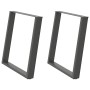 Patas para mesa comedor forma U 2uds antracita 80x(72-73) cm de , Patas para mesas - Ref: Foro24-4012798, Precio: 93,55 €, De...