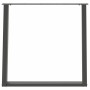 Patas para mesa comedor forma U 2uds antracita 80x(72-73) cm de , Patas para mesas - Ref: Foro24-4012798, Precio: 93,55 €, De...