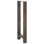 Patas para mesa de centro de acero natural 2 uds 50x(100-101)cm de , Patas para mesas - Ref: Foro24-4013343, Precio: 97,33 €,...