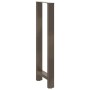 Patas para mesa de centro de acero natural 2 uds 50x(110-111)cm de , Patas para mesas - Ref: Foro24-4013355, Precio: 103,30 €...