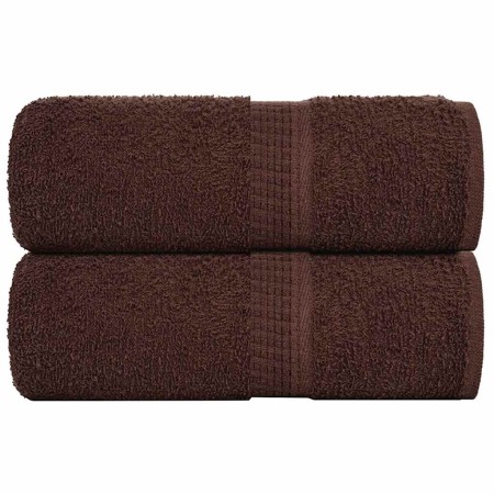 Toallas de jabón 2 uds marrón 30x30 cm 360 gsm 100% algodón de , Toallas - Ref: Foro24-136752, Precio: 11,06 €, Descuento: %