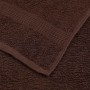 Toallas de baño 4 uds marrón 100x150 cm 360 gsm 100% algodón de , Toallas - Ref: Foro24-136765, Precio: 49,08 €, Descuento: %