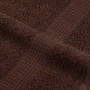 Toallas de baño 4 uds marrón 100x150 cm 360 gsm 100% algodón de , Toallas - Ref: Foro24-136765, Precio: 49,08 €, Descuento: %