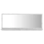 Espejo de baño madera contrachapada gris hormigón 90x10,5x37 cm de vidaXL, Tocadores de baño - Ref: Foro24-804584, Precio: 35...
