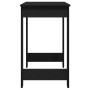 Escritorio de madera contrachapada negro 100x45x75 cm de , Escritorios - Ref: Foro24-860428, Precio: 62,33 €, Descuento: %