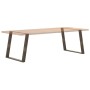 Patas para mesa comedor forma U 2uds acero natural 90x(72-73)cm de , Patas para mesas - Ref: Foro24-4012803, Precio: 102,75 €...