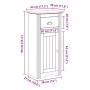 Mueble de baño BODO gris 44x30x90 cm de , Muebles de baño - Ref: Foro24-4016859, Precio: 76,04 €, Descuento: %
